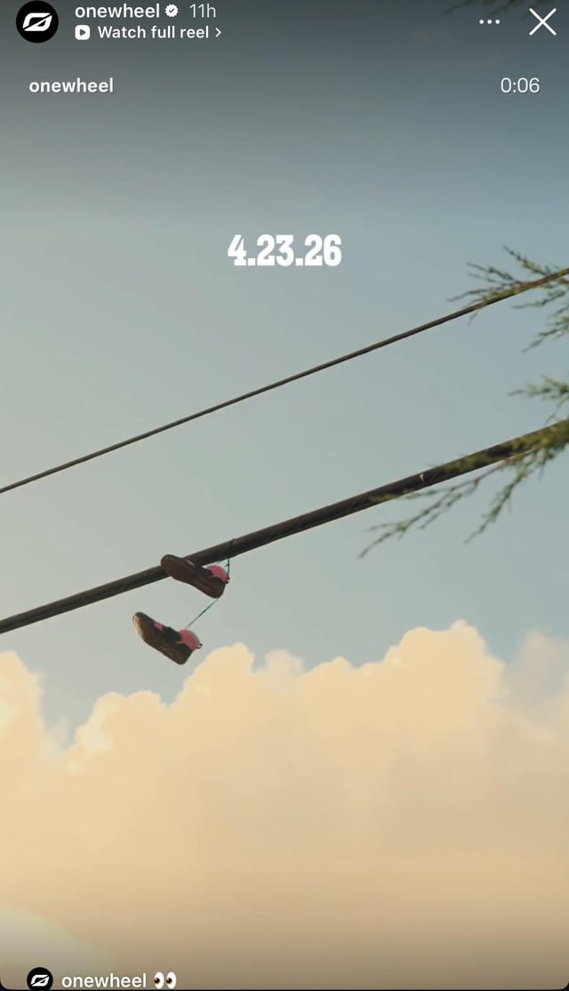 Future Motion shoe line?