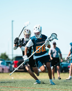 A member of the Coastal Elite Lacrosse Club in action. Photo courtesy of BPG Sports Lacrosse Media Team.