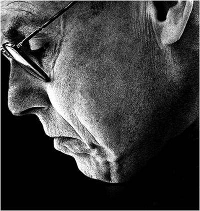 A portrait of Alexander Stubb by Ander McIntyre