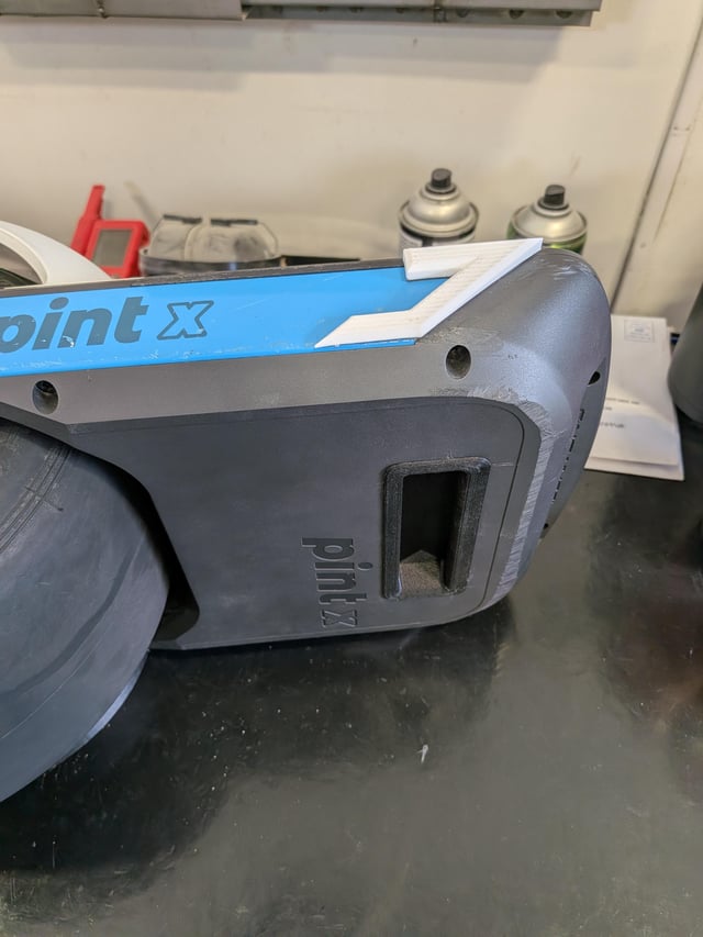 Why no nose handle on Pint X.