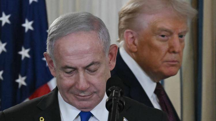 US President Donald Trump and Israeli Prime Minister Benjamin Netanyahu.