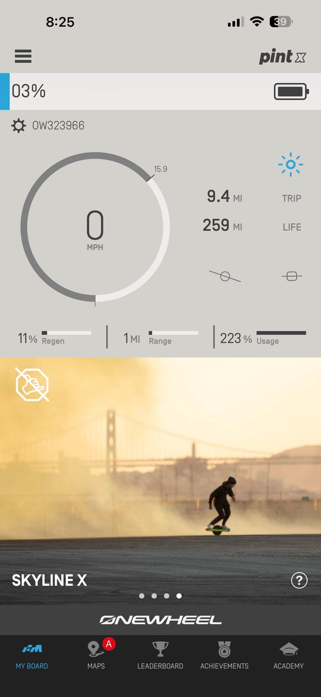 Pint X battery issues