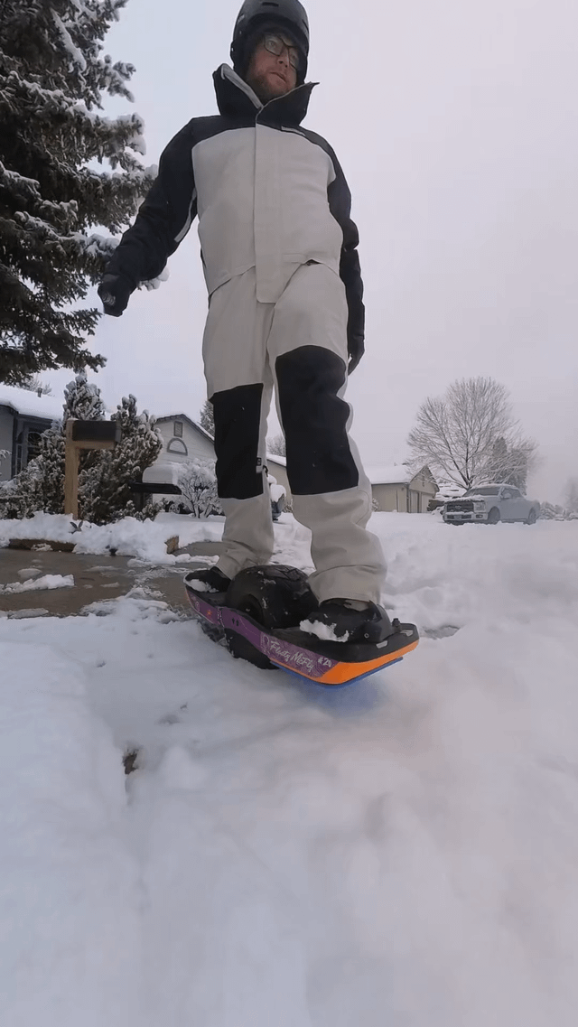 The 5” BTG Pioneer does surprisingly well in the Sierra cement.