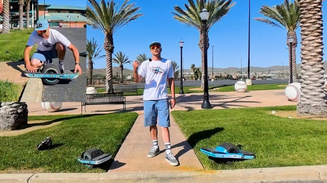 Curb nudges on a Onewheel: a simple method that works