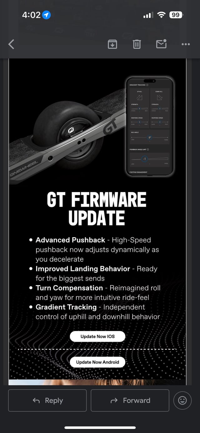 I like how they just snuck that GT Firmware Update in