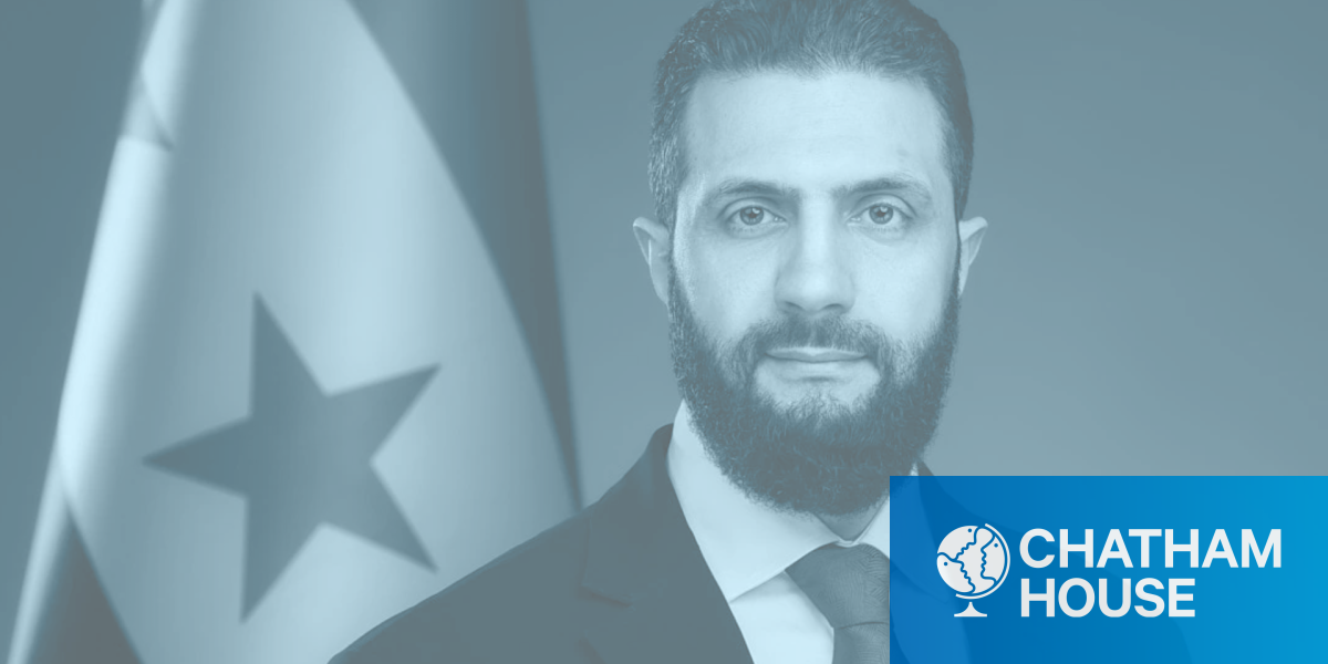 Ahmed al‑Sharaa, president of Syria