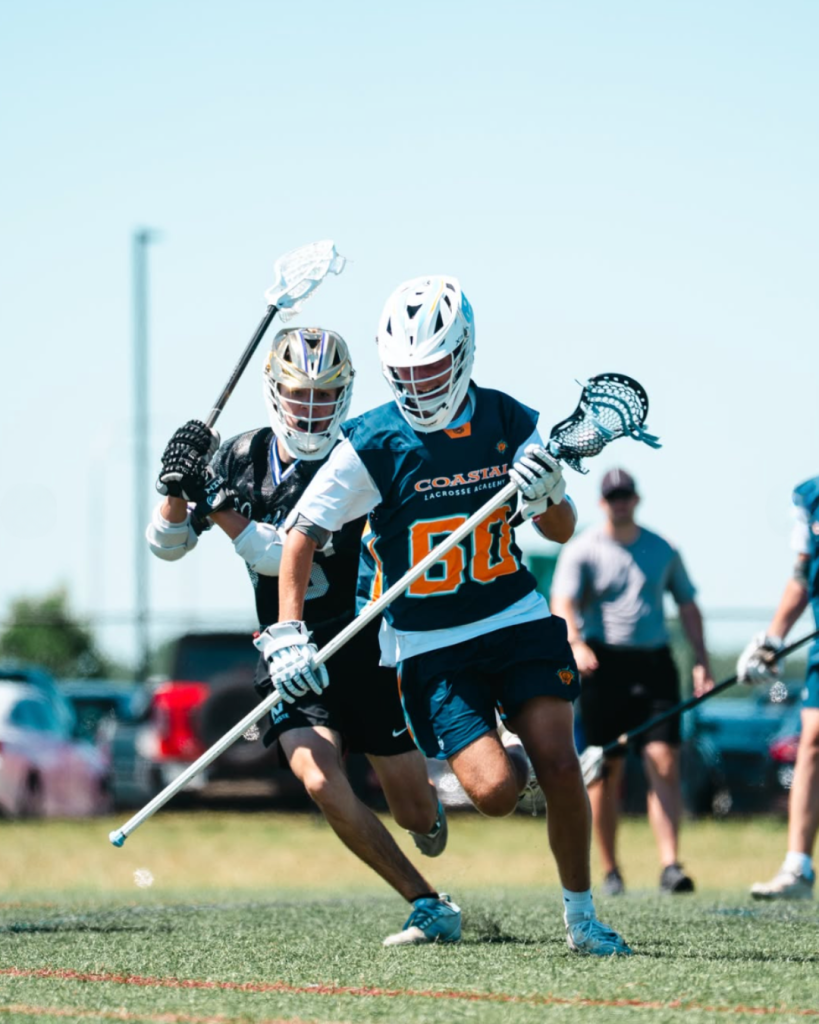 A member of the Coastal Elite Lacrosse Club in action. Photo courtesy of BPG Sports Lacrosse Media Team.