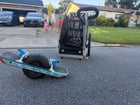 Burley bike trailer mod
