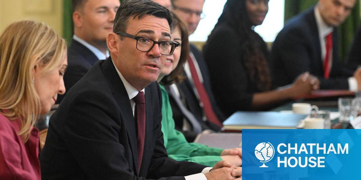 UK Prime Minister Andy Burnham