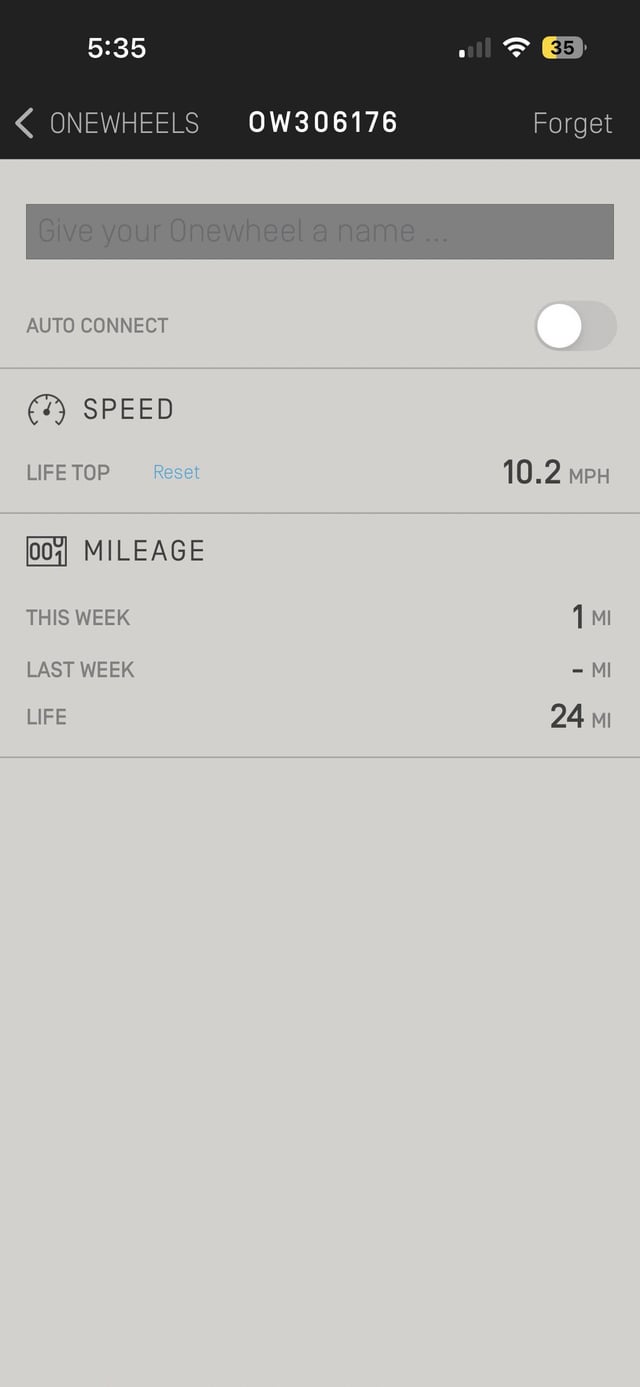 First Onewheel, just a pint