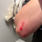 First Crash at 73 Miles…