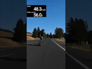 SilverSurfer Onewheel World Speed Record 57.7MPH