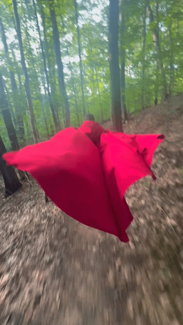 Anyone else ride in a cape?