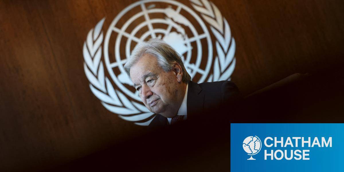 UN secretary-general Antonio Guteress