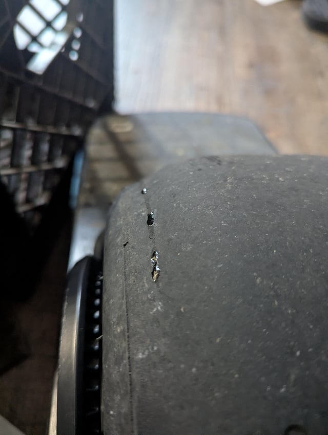 Riding on a Worn Tire