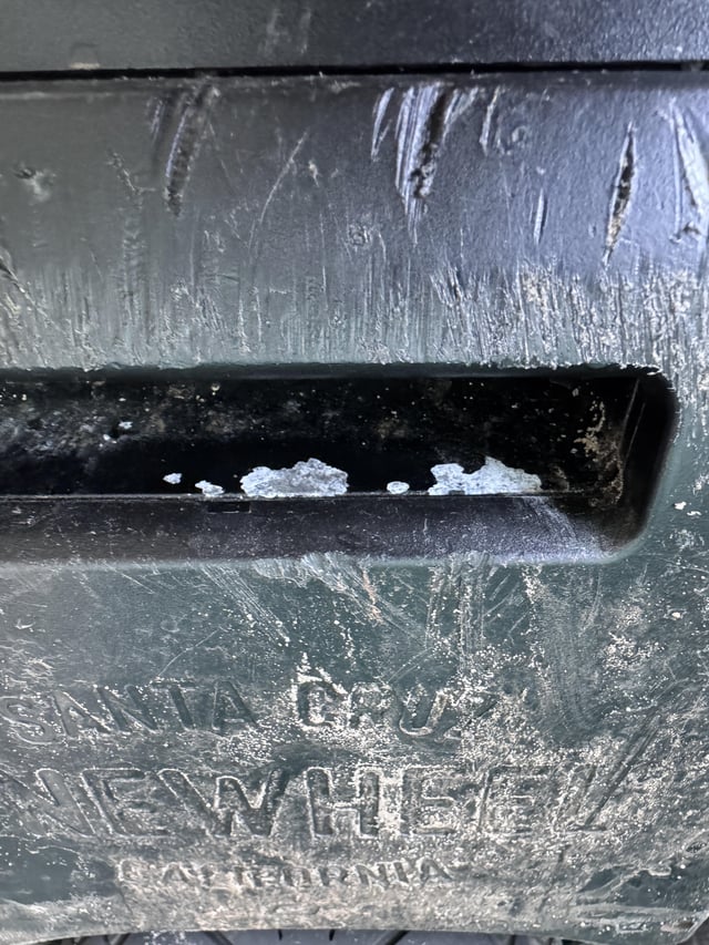 Paint chipping off, any ideas?
