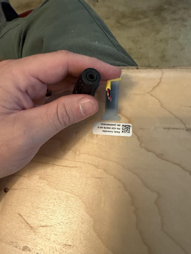 XR Footpad sensor came apart