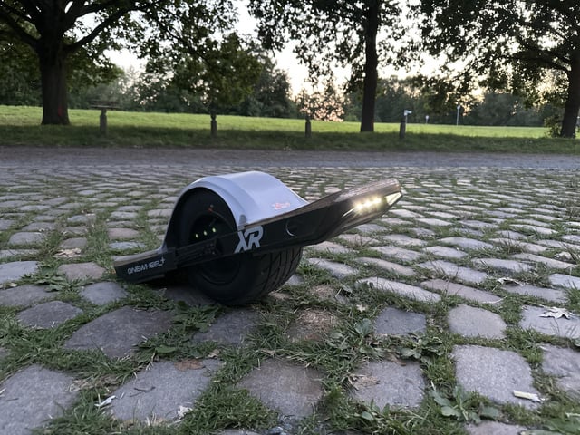 First successful tire change.