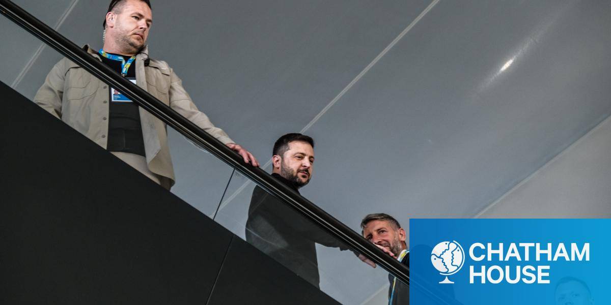 Andriy Yermak and Volodymyr Zelenskyy