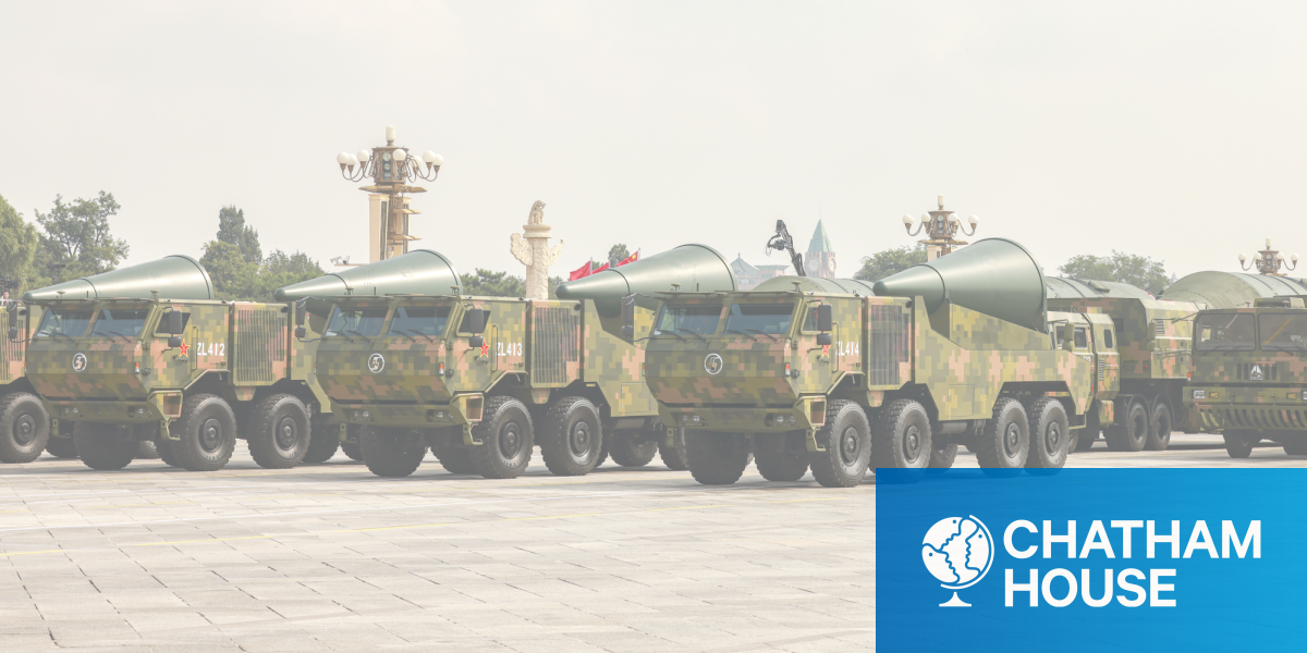 Chinese strategic nuclear missiles pictured in Beijing during the V-Day military parade on 3 September 2025.