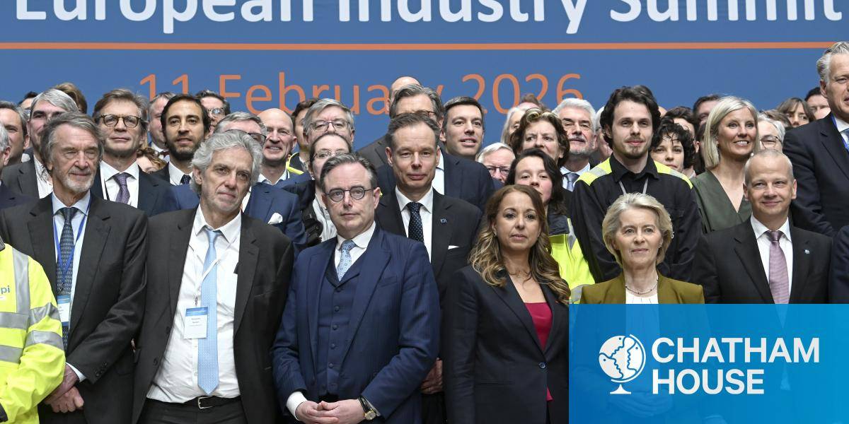 European political and industrial leaders in Antwerp