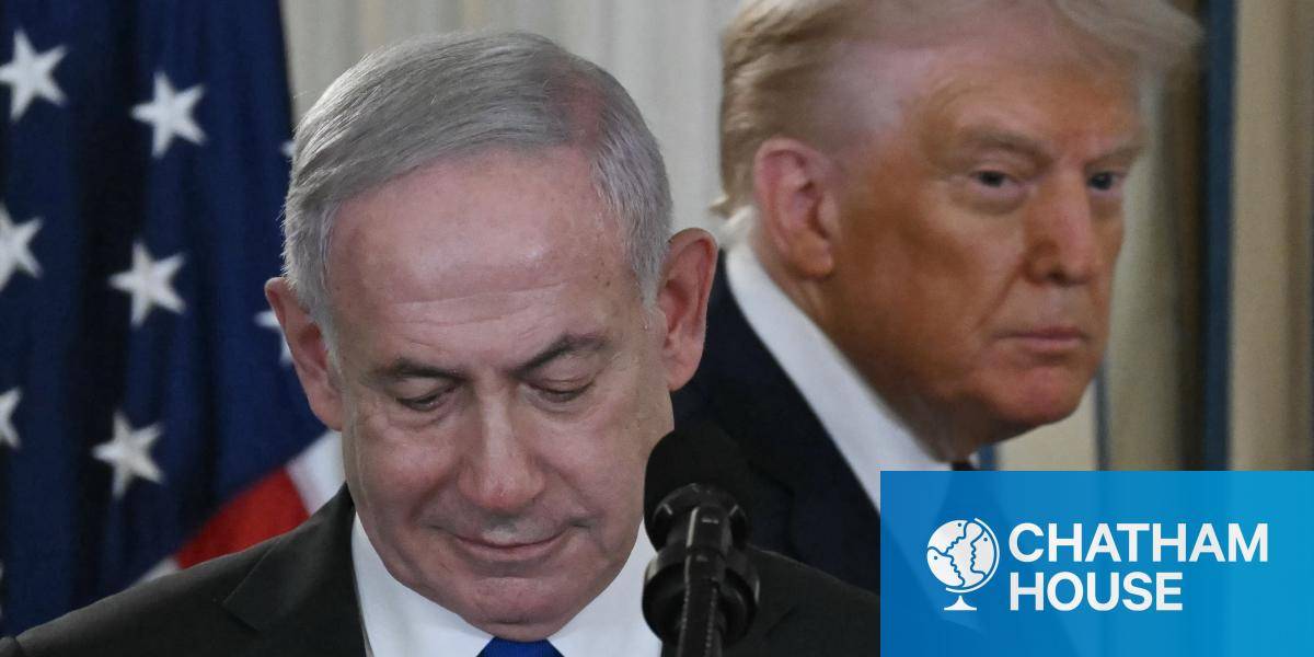 US President Donald Trump and Israeli Prime Minister Benjamin Netanyahu.