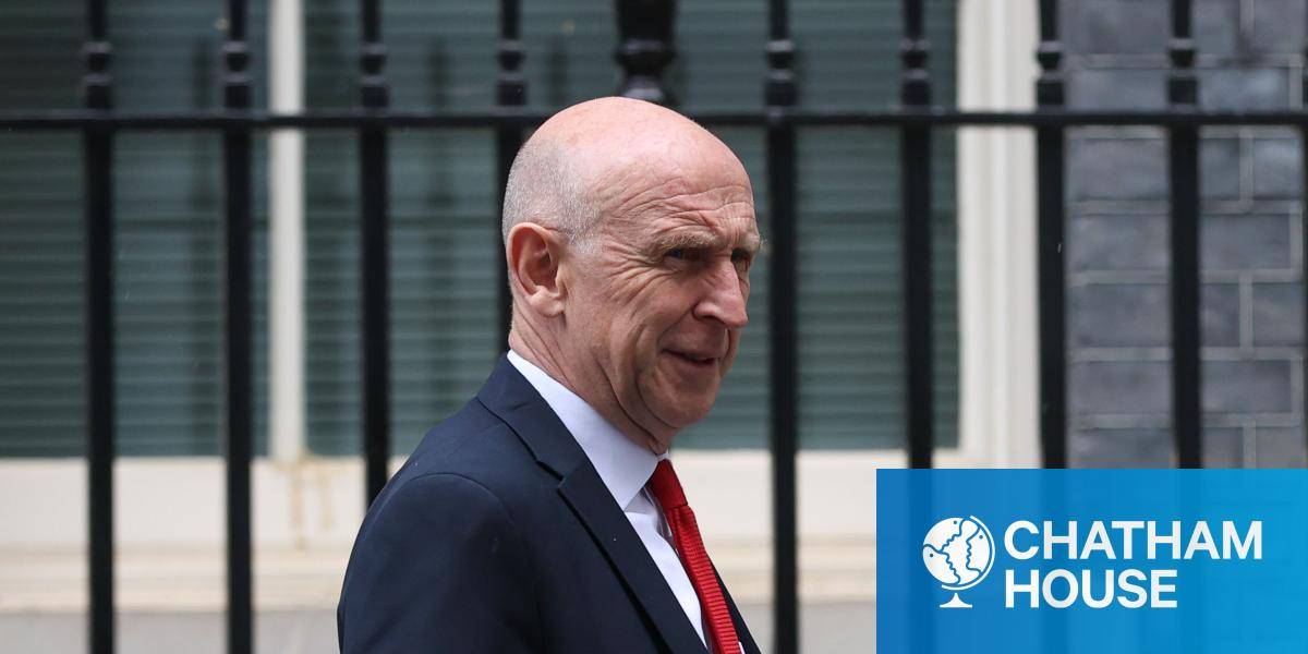 Secretary of State for Defence John Healey leaves Downing Street after the weekly cabinet meeting in London, United Kingdom on 9 June 2026. 