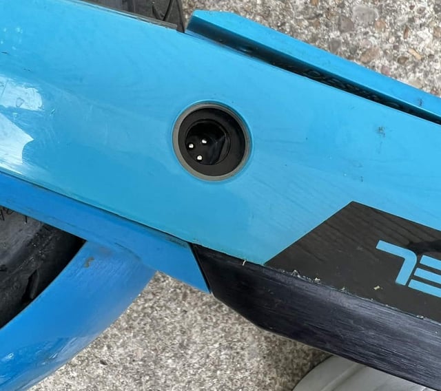 GT contact pins of charging port shorn off