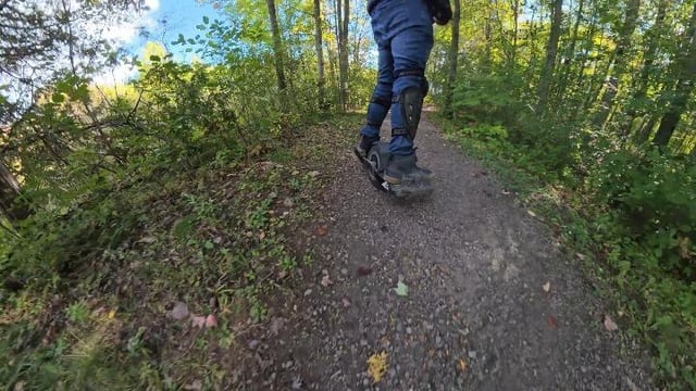 Ottawa trails on 84v BTG (full vid on YT)