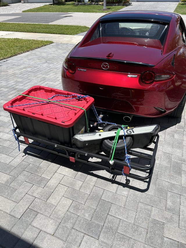 Sometimes You Have to Get Creative to Transport Your Onewheel