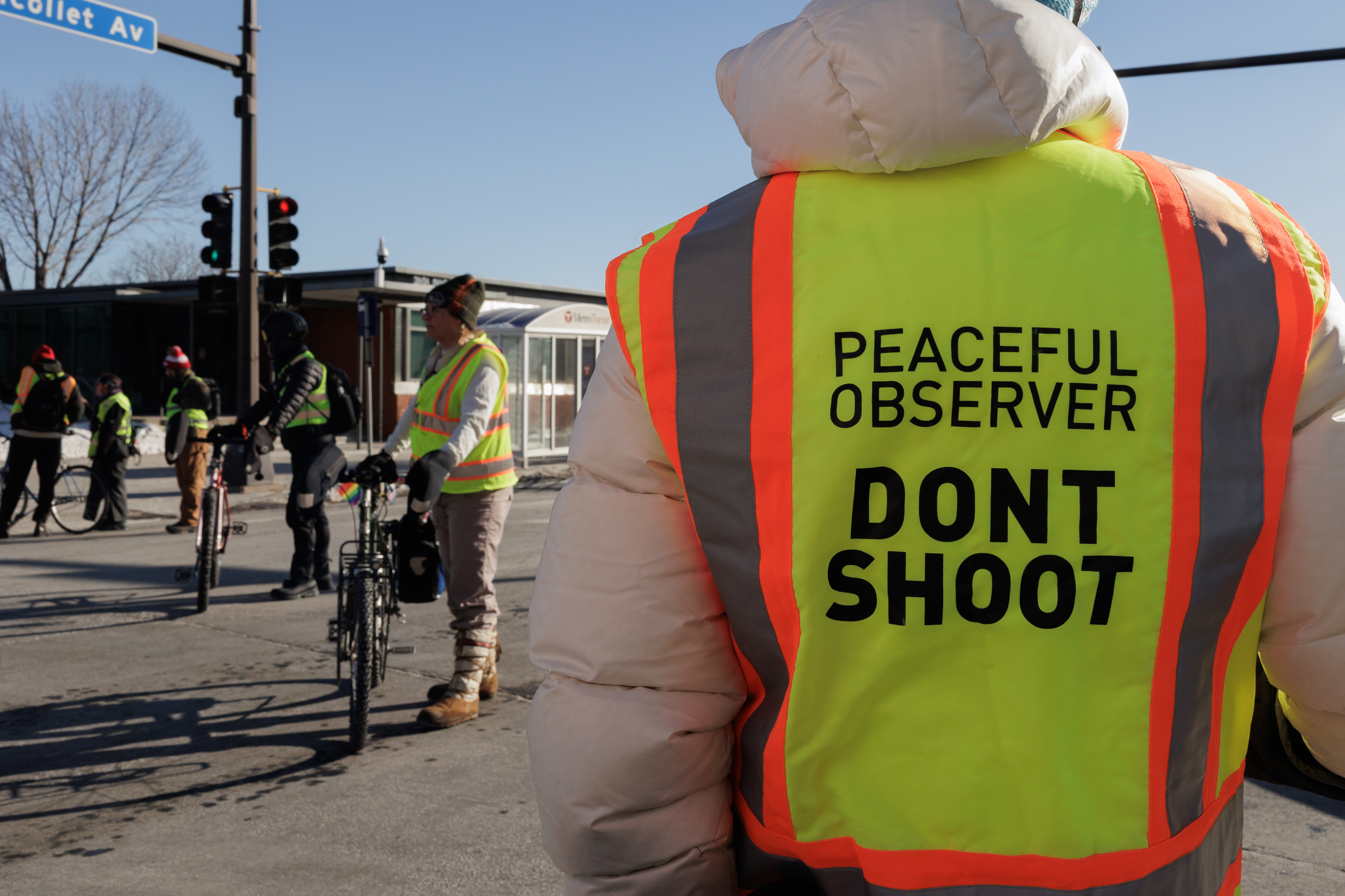 MINNESOTA, USA - JANUARY 31: Demonstrators take part in an anti-ICE march in Minneapolis, Minnesota, US, on January 31, 2026. (Photo by Madison Thorn/Anadolu via Getty Images)