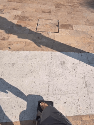 Barefoot is mandatory.