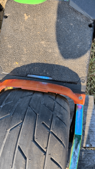 X7LR stompies footpad ghosting