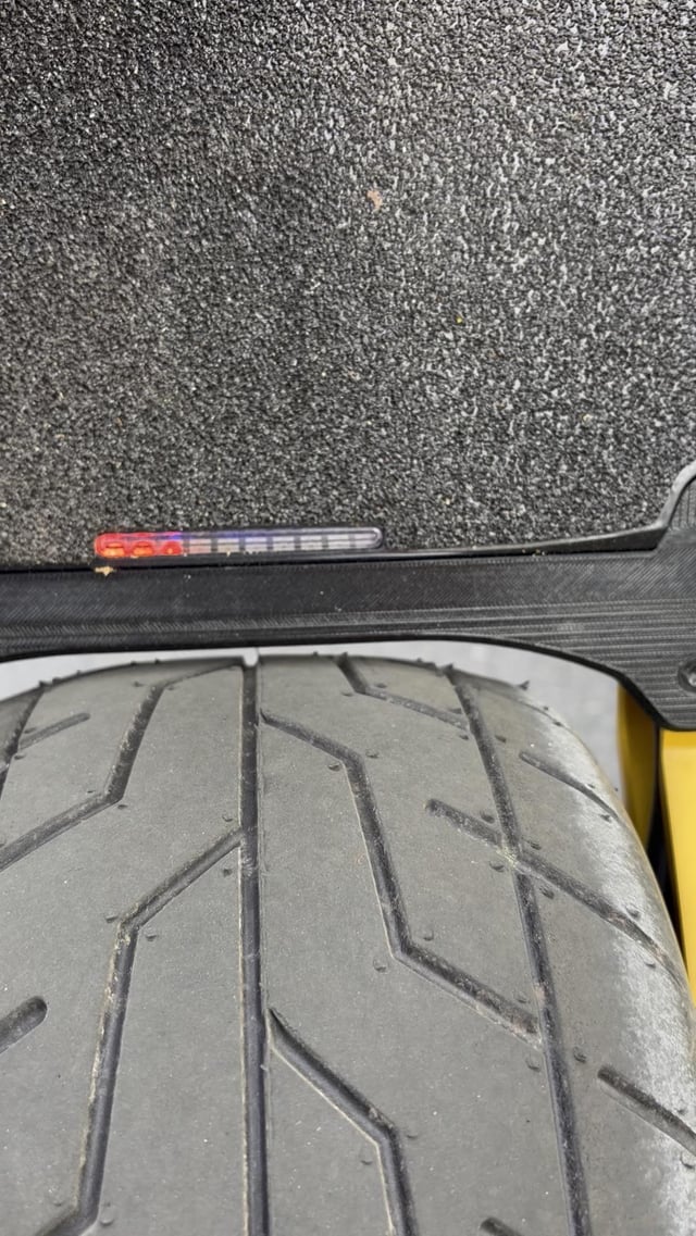 Tire wobble X7