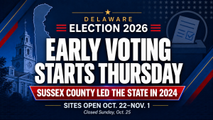 Delaware Early Voting Announcement
