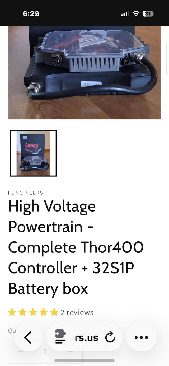 Is it true if I order this high voltage powertrain, I can build my own X7 supercharged board