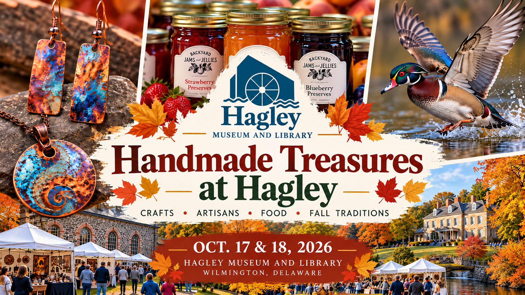 Handmade Treasures at Hagley Fall Fair