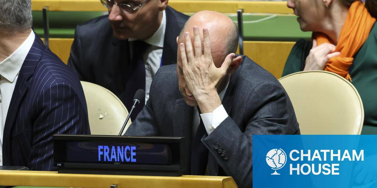 France's Foreign Affairs Minister Jean-Noel Barrot at the 11th NPT Review Conference at UN Headquarters on 27 April 2026.