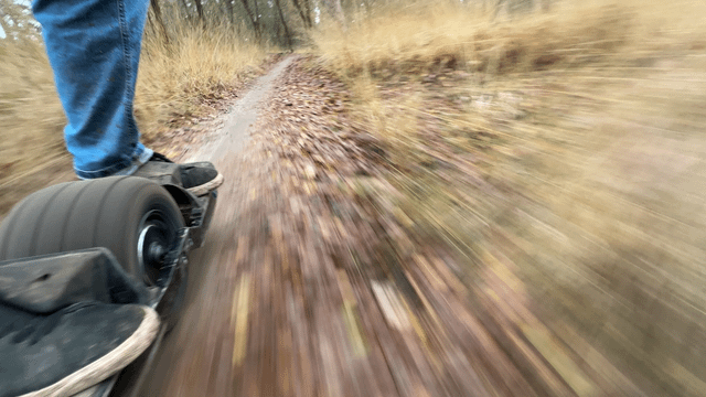 Lovely trail, raw footage