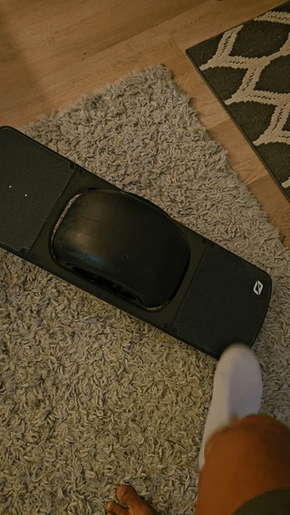 Clicking noise from rear pad