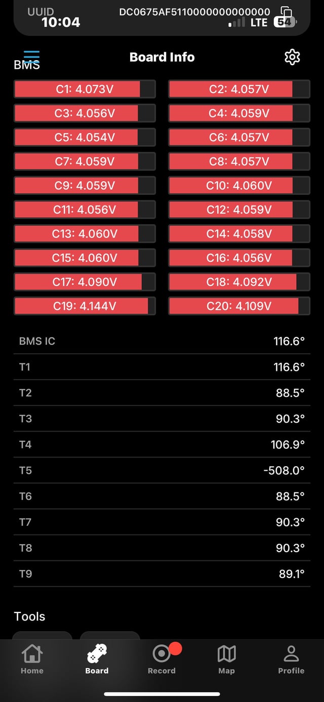 X7 long range charger red/green flicker