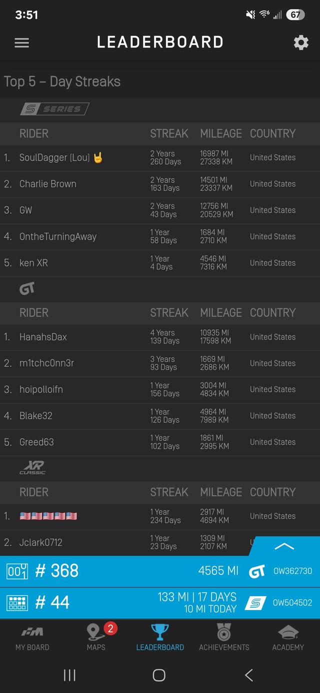 GT XL won't charge - only 133 miles on it so far.