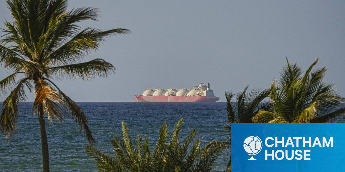 A vessel heading towards the Strait of Hormuz.