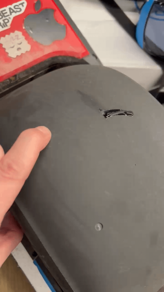 I think I got a puncture. Is it cooked?