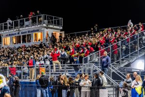 The rematch of last seasons' Class 1A championship game drew a big crowd to see Newark Charter football take on Seaford, Friday night.