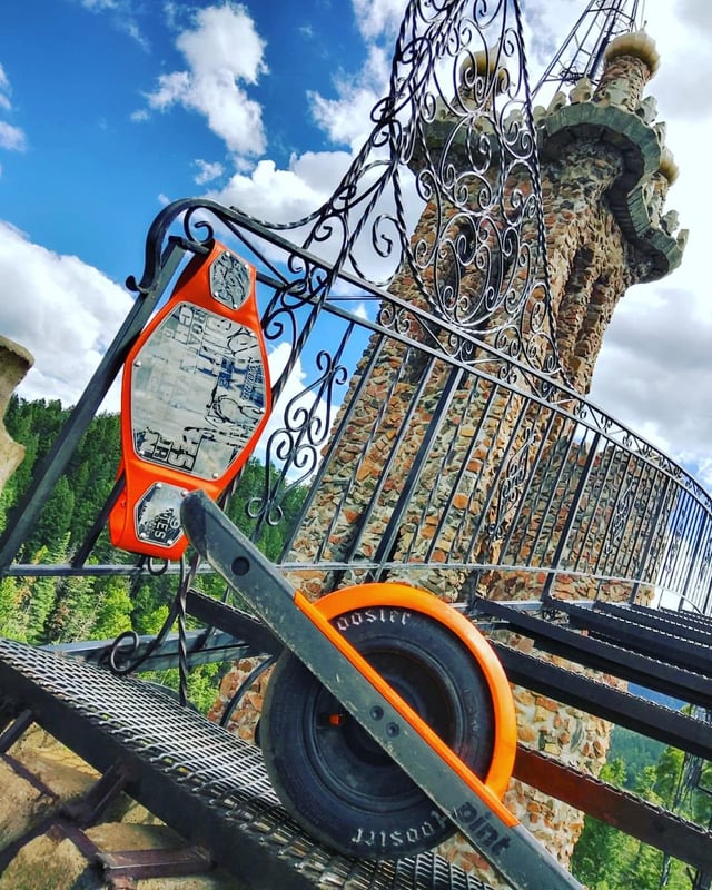Whats the most random place where you've taken a picture of your Onewheel?