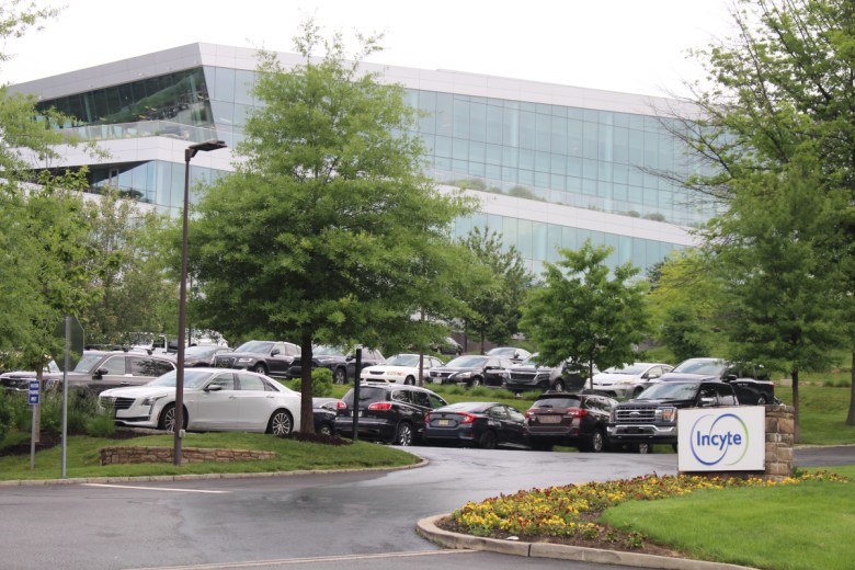 The Incyte Corp. headquarters campus near Wilmington, Delaware, is pictured.