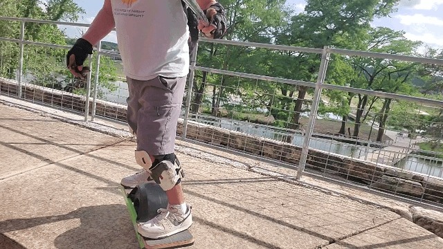 Concrete surfing