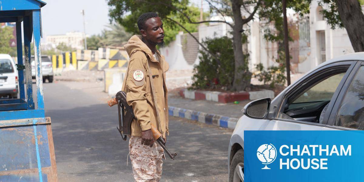 Security forces in Aden