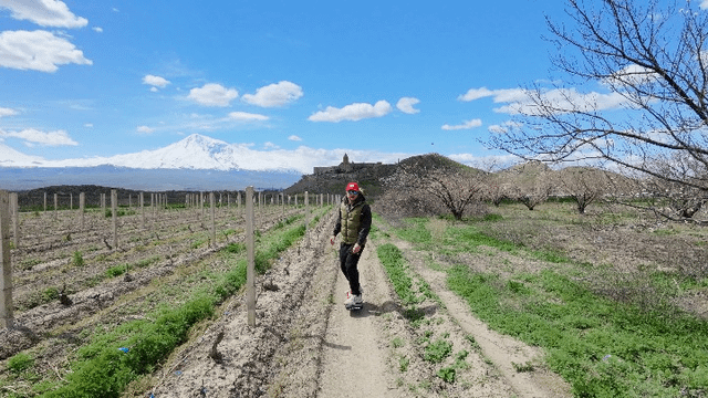 Onewheeling in Armenia